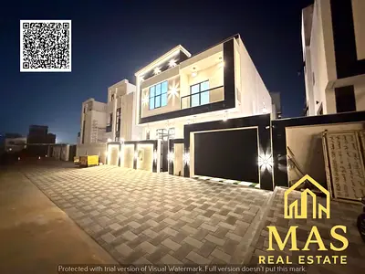 🏡 Luxury Villa for Sale in Al Helio 2 – Ajman | G+2 | 6 Master Bedrooms | Premium Finishing | Including Registration Fees