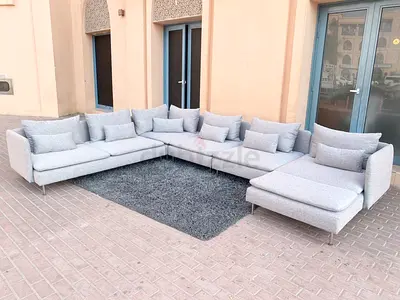 IKEA Soderhamn U Shape Sofa Gray Good condition