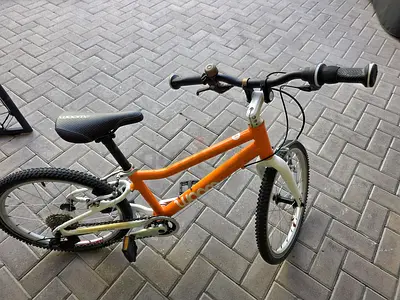 Used Orange  White Kids Mountain Bike - Vigor Frame, Good Condition