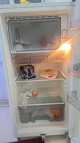 Used Single-Door Refrigerator - Compact, Working Light