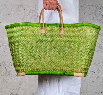 Handmade Natural Palm Leaves Bag