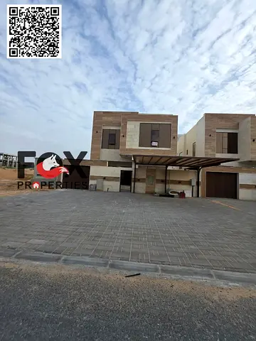 Luxury Villa for Sale | Al Zahia Ajman | 5 Master Bedrooms | Modern Two-Story Design | Strategic Location on Sheikh Mohammed Bin Zayed Road