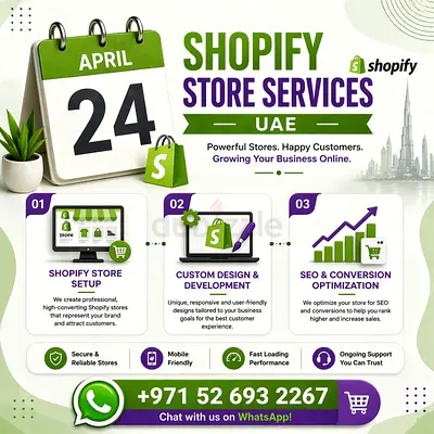 Start your online business with Shopify. We set up your store, add products, integrate payments