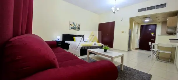 Fully Furnished Studio ||| Near Dragon mart || Monthly Rent