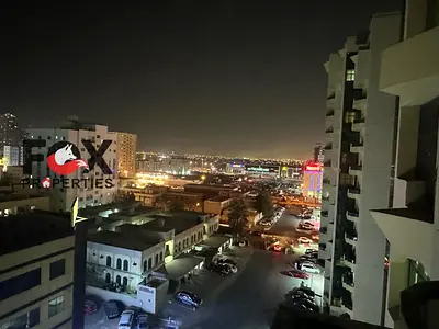 شقة غرفة وصالة للبيع في ابراج الراشدية باطلالة مميزة | بلكون | موقع استراتيجي مميز في وسط المدينة | مساحة 1115قدم