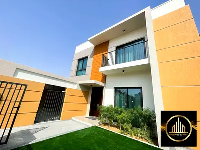 A distinctive townhouse in Al Amerah, Ajman, boasting a prestigious location