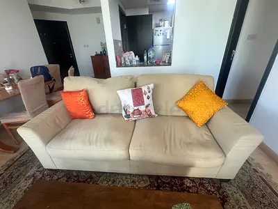 Sofa and table