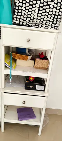 IKEA TYSSEDAL
Bedside table, white, 51x40 cm