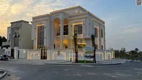 Own a luxurious corner villa with central air conditioning, 6 master bedrooms, a rooftop terrace, an