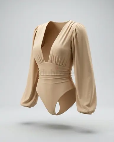 Beige Bodysuit Pre-Owned
