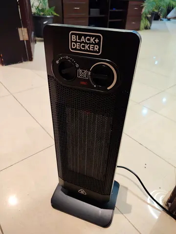 Black+Decker Ceramic Tower Heater - Compact  Quality Working Condition. 200-150 AED Negotiable