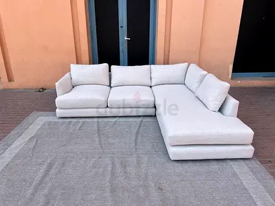West elm eddy lshape sofa like a new condition