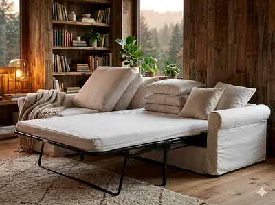 Ikea Gronlid L Shape Sofa bed with mattress