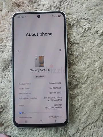 Samsung Galaxy S24 FE - Good Condition, Unlocked