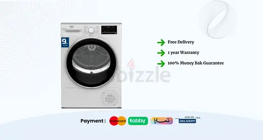 Beko 9kg Condenser Dryer Brand New