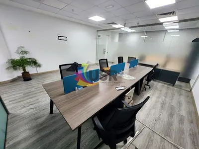 Chiller Free Office for Rent | Glass Partitioned | Near Metro | 92K | FURNITURE NOT INCL.