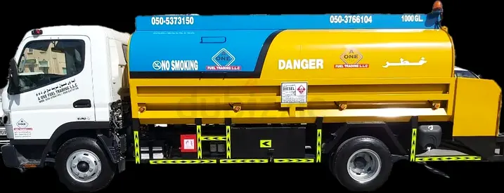 Mitsubishi fuso diesel tanker