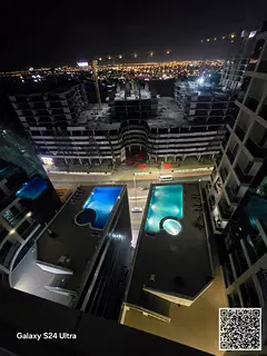 The most luxurious two-bedroom apartment, with sea view balcony, including all services, with a gym,