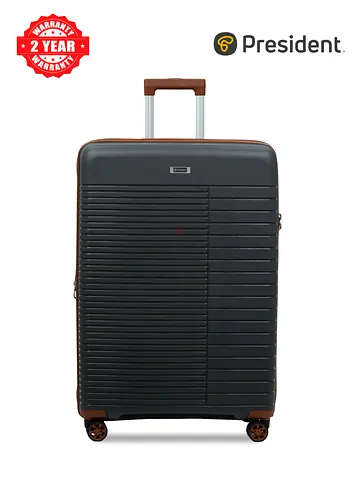 President 28 PP Series: Unbreakable Body | Anti-Theft Zipper | Original TSA Lock | Expandable