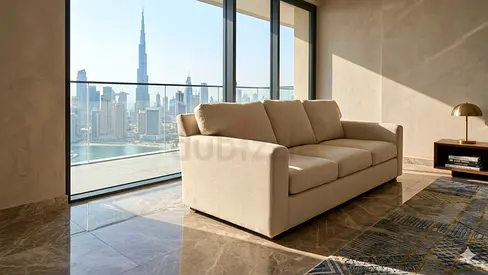 Crate Barral three seater sofa bed with mattress