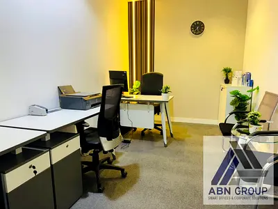 Grade-A Corporate Offices | Stylish Reception & Lounge | Steps from BurJuman Metro
