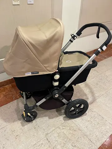 Bugaboo Cameleon Classic Beige Black Stroller - in Great Condition