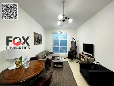 A great deal on a furnished apartment for resale in Ajman's City Towers, with a down payment of AED 230,000 and monthly installments of only AED 4,100