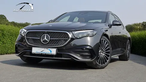 2026 Mercedes-Benz E 200 AMG EQ Boost 2.0L RWD GCC 0Km With 2 Years Unlimited Mileage Warranty