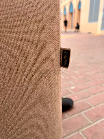 Marina home Feather filled Corner Sofa with ottoman