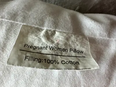 Pregnancy / Maternity Pillow (100% Cotton Filling)