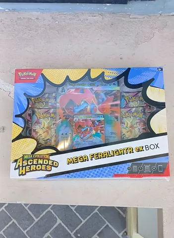 Pokemon MEGA FERALIGATR ex BOX