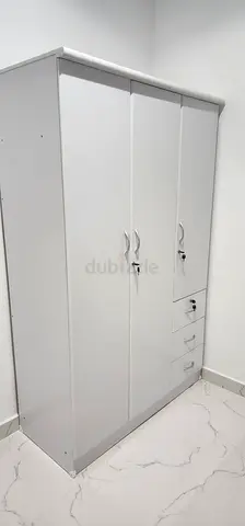 Brand New White 3-Door Wardrobe / Armoire