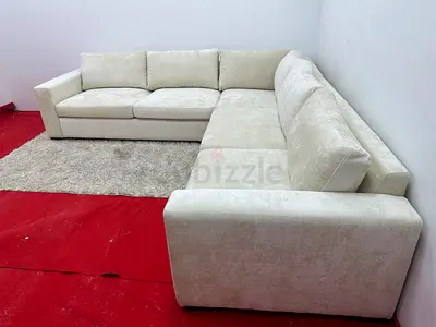 Perfect condition pottery barn corner sofa