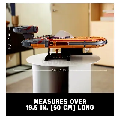 Large 50cm Collectible Starship Building Set - Display Ready