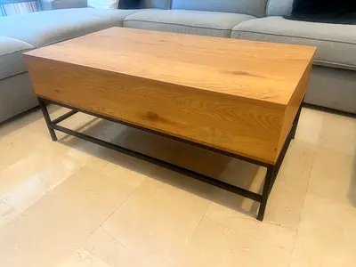 Coffee Table with Storage and Dining function