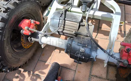 Motor for quad bike 58v working