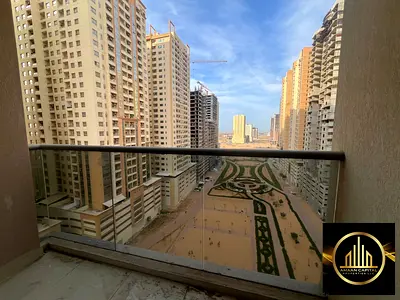 شقة غرفة وصالة للإيجار في العامرة عجمان مع بلكونة وإطلالة مفتوحة ومرافق متكاملة بسعر مناسب