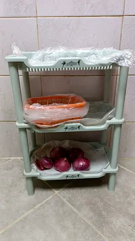 3 tier multipurpose stand for storing vegetable for urgent sale