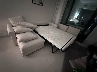 IKEA Gronlid L shape sofa Bed Beige Good condition