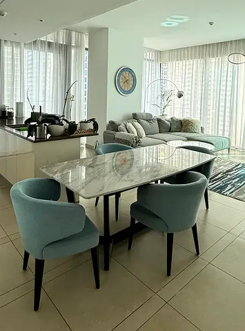 Dining table with four chairs