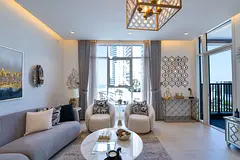 Fully Furnished 1BR | Balcony | Canal View | Vacant