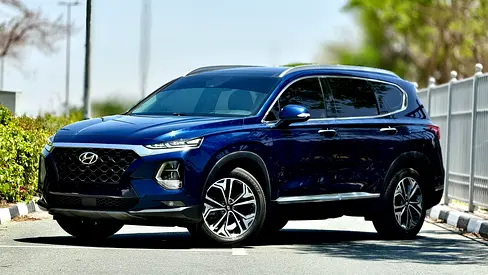 Hyundai Santa Fe HTRAC 2020 ( Full option ) - GCC Specs - Excellent Condition