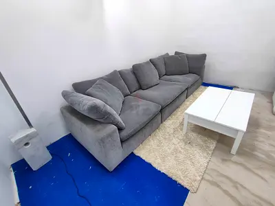 Pan home dark grey comfortable sofa