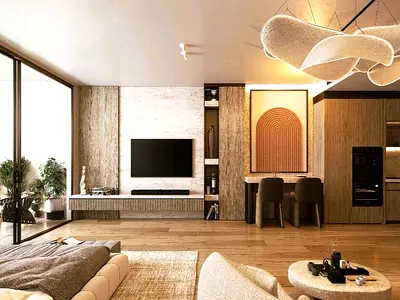 استوديو مفروش على البحيرة | إطلالة على المسبح | بيس لاجونز 2