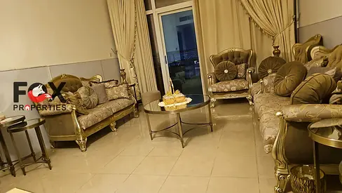 With an open view | The largest two-bedroom apartment in Ajman | With gym and swimming pool | Vacant and ready to move in