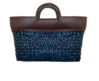 🌿 Handmade Open Weave Bag.