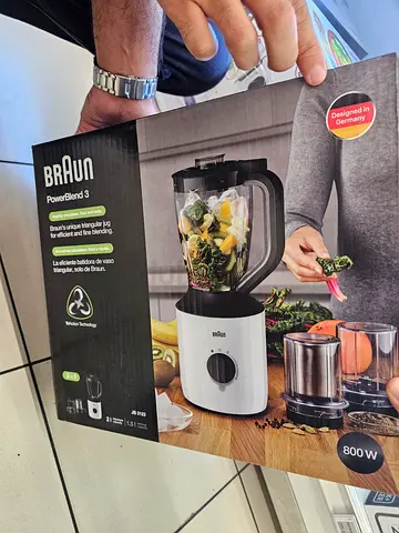 Braun PowerBlend 3 Blender 800W - Almost New, Boxed