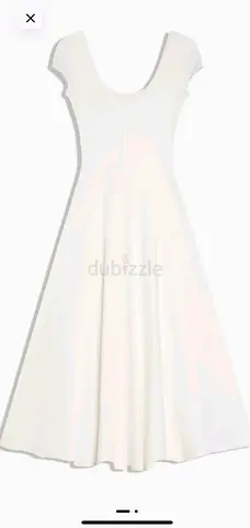 White Bershka Dress 🤍 Size: XS Brand new, never worn