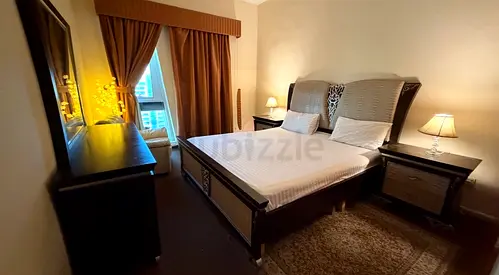 Fully furnished master bedroom