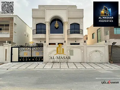 Villa in Al Yasmin, 6 rooms, two floors and a roof, freehold ownership for all nationalities